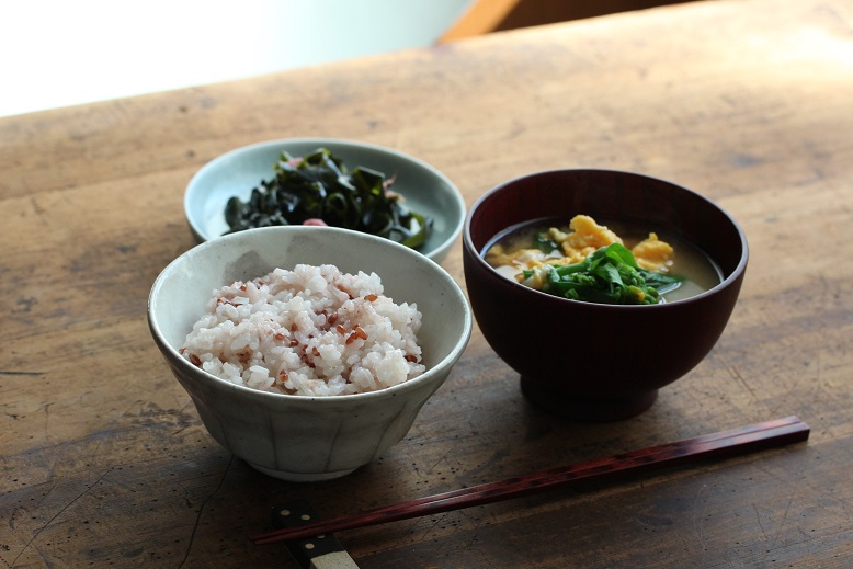 定番の朝ごはん