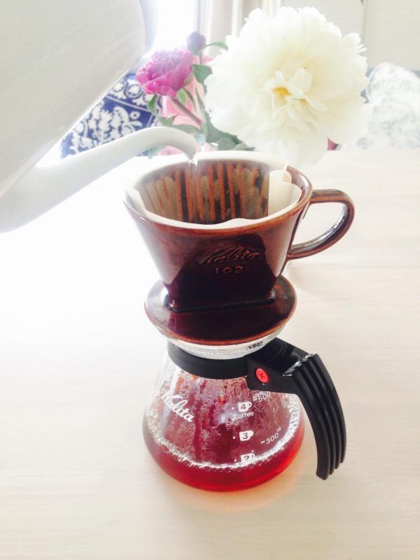 朝のコーヒー