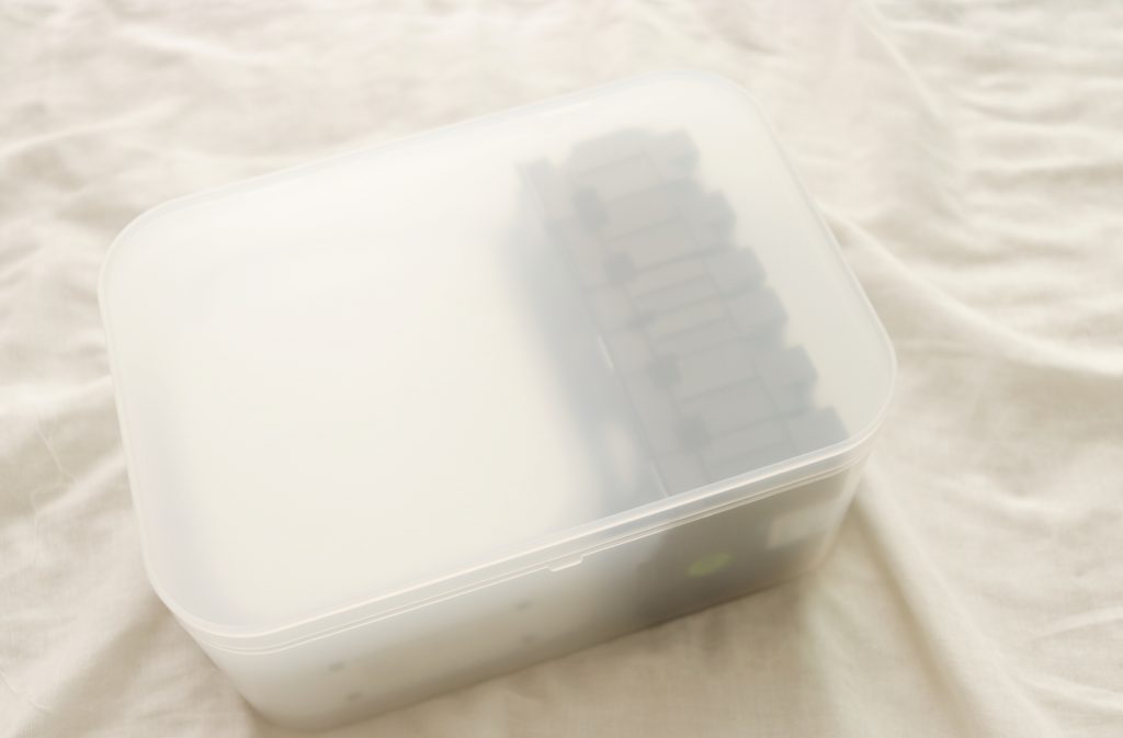 無印良品のメイクボックス