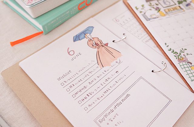 手帳とは別に活用したい一冊「WISHLIST NOTE」