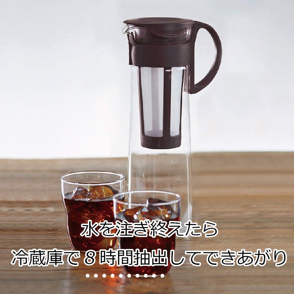 HARIO (ハリオ) 水出し コーヒーポット 1000ml コーヒードリップ 8杯用 ¥900 (※記事公開時の価格です)
