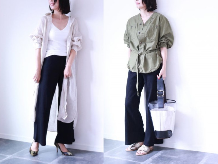 履きやすさにびっくり！UNIQLO「コットンリブワイドパンツ」着回しコーデ術3つ