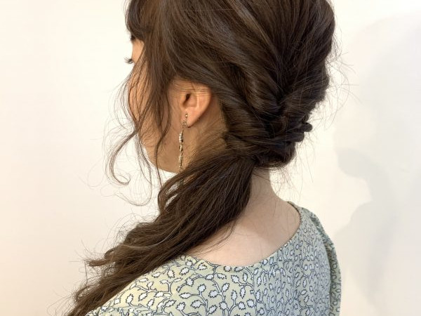 くるりんぱで簡単ゆるふわ♪「お姉さん風ヘアアレンジ」の作り方