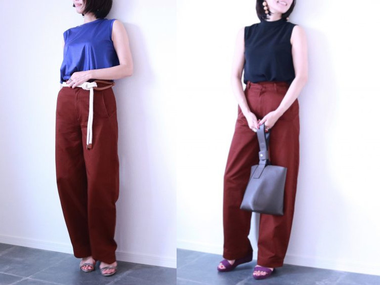 きれいめも脚長もおまかせ！UNIQLO「カーブパンツ」着回しコーデ術3つ