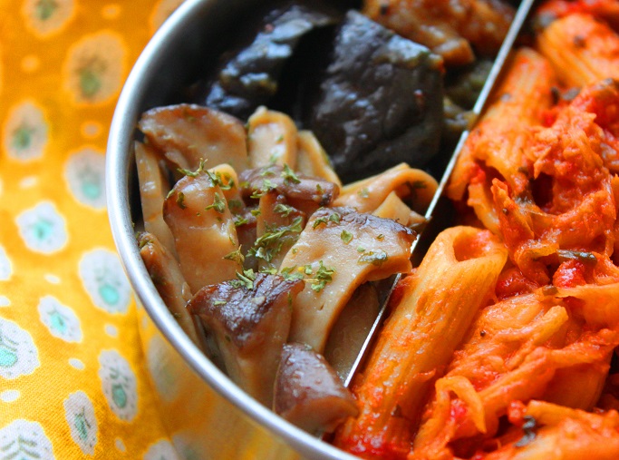 地味だけどおいしい簡単おかず！「エリンギのうま煮 バター風味」のお弁当