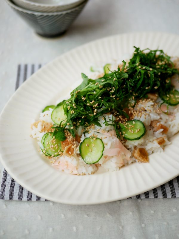 夏の朝は混ぜるだけ!さっぱりおいしい「混ぜご飯」2種 by:料理家 村山瑛子さん