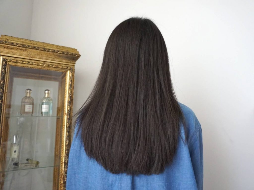 ヘアアレンジ前