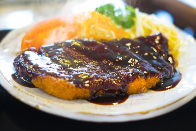 濃厚なとんかつソース