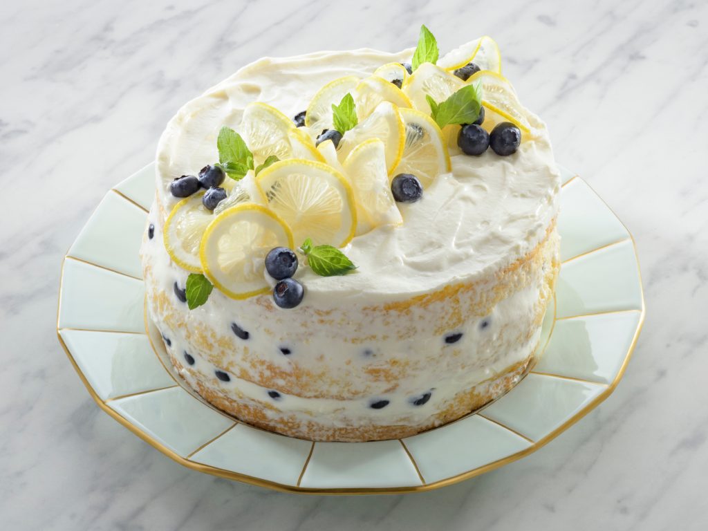 デロンギコンベクションオーブンで焼いたスポンジケーキ