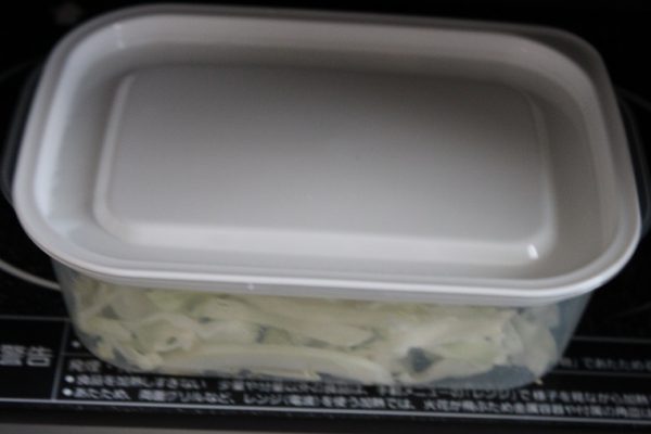蒸しキャベツのナムル
