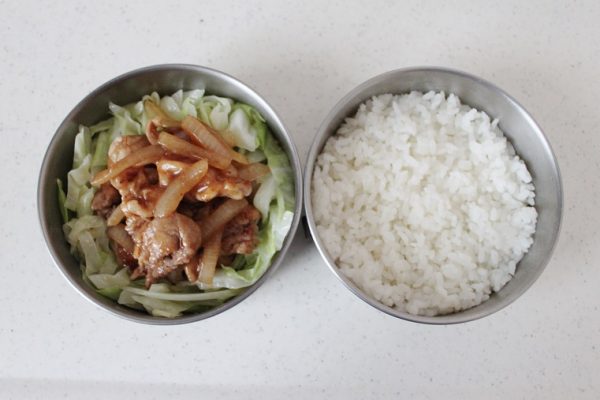 お弁当の詰め方