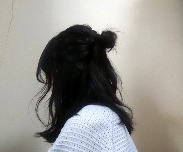 後頭部のお団子