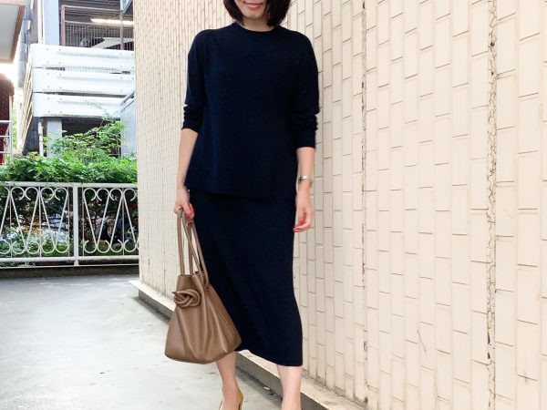 バタバタする朝にお役立ち！UNIQLOのニットアップ着回し術3つ