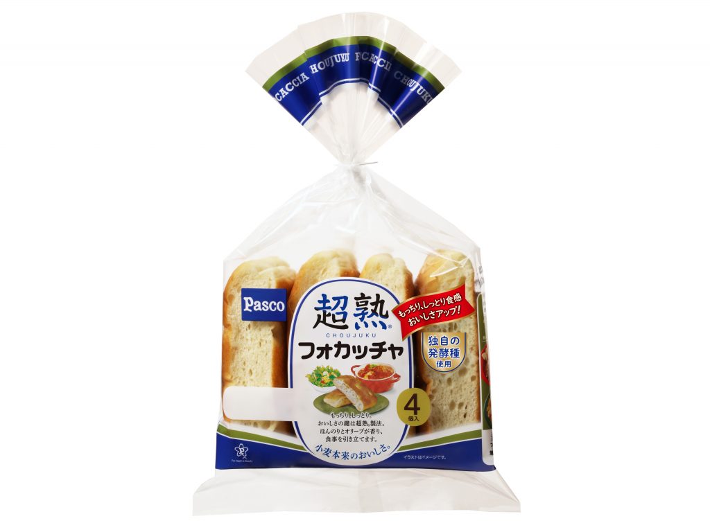 PASCO超熟フォカッチャリニューアル