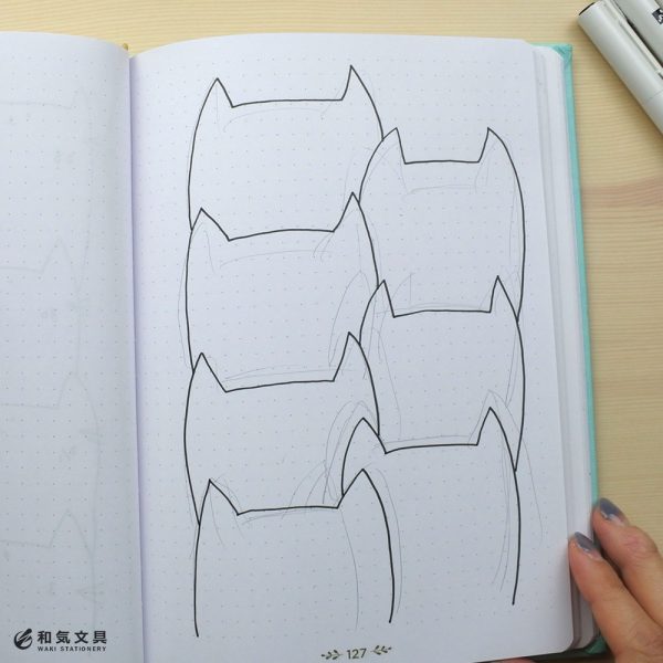 ノートごと抱きしめたくなる!可愛い手作り手帳「ネコちゃんダイアリー」