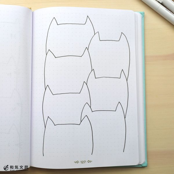 ノートごと抱きしめたくなる!可愛い手作り手帳「ネコちゃんダイアリー」