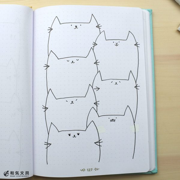 ノートごと抱きしめたくなる!可愛い手作り手帳「ネコちゃんダイアリー」