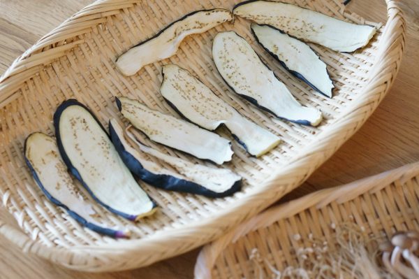ナスの干し野菜