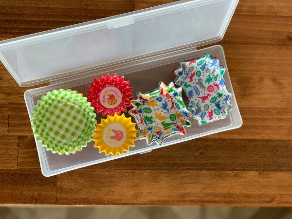 セリアのフタ付きケース