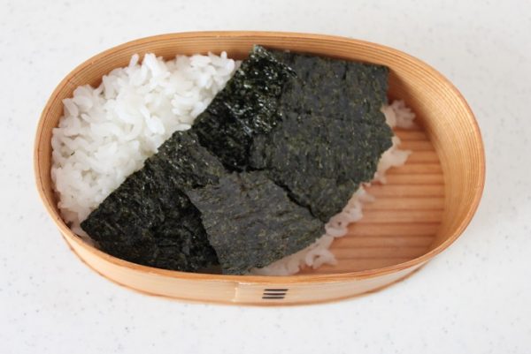 2品弁当の詰め方