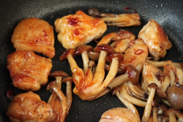 鶏ときのこの南蛮