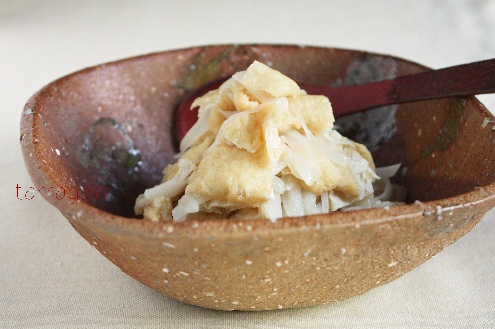 あと1品欲しい時に！材料3つで簡単「お揚げと玉ねぎのさっと煮」