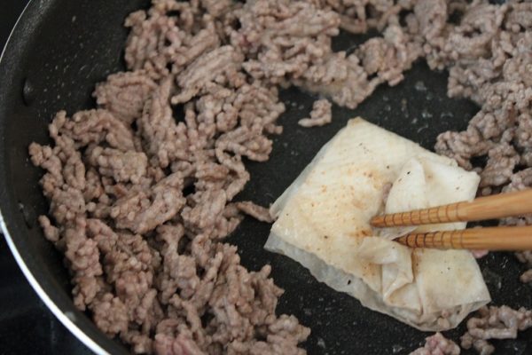 コロコロ野菜のキーマカレー
