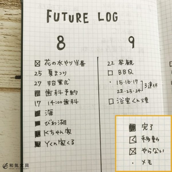 「フューチャーログ」を使ってみよう♪