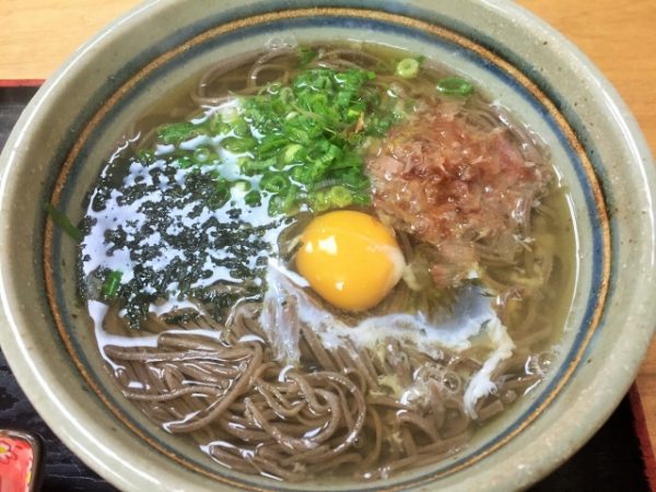 月見そば