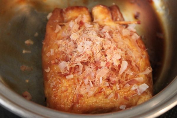 卵とツナの袋煮