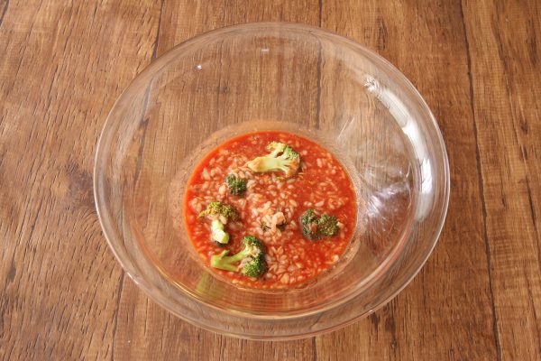 冷やご飯＋レンジでパパッと完成！簡単「トマトリゾット」