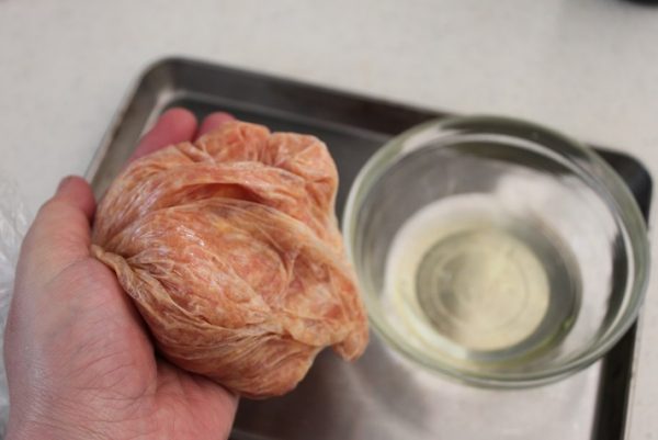 のし鶏風つくね