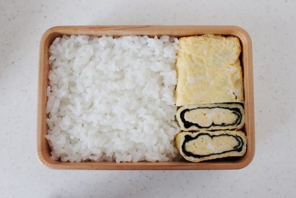 2品弁当の詰め方