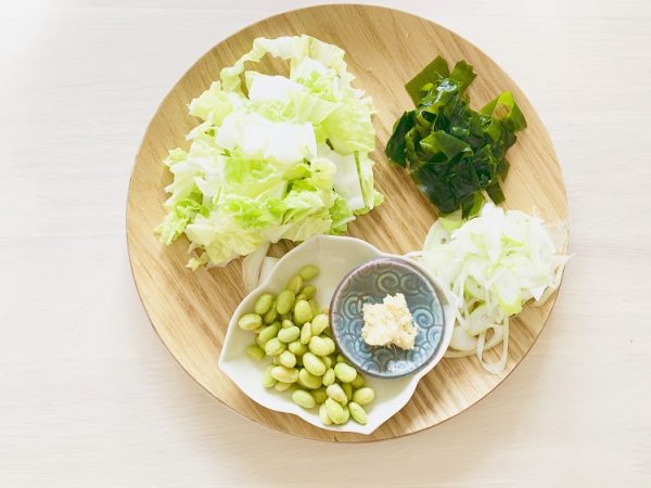 温め食材の数々