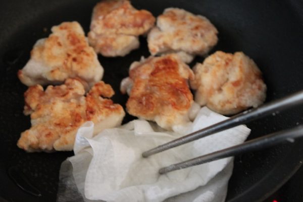 鶏のピリ辛照り焼き