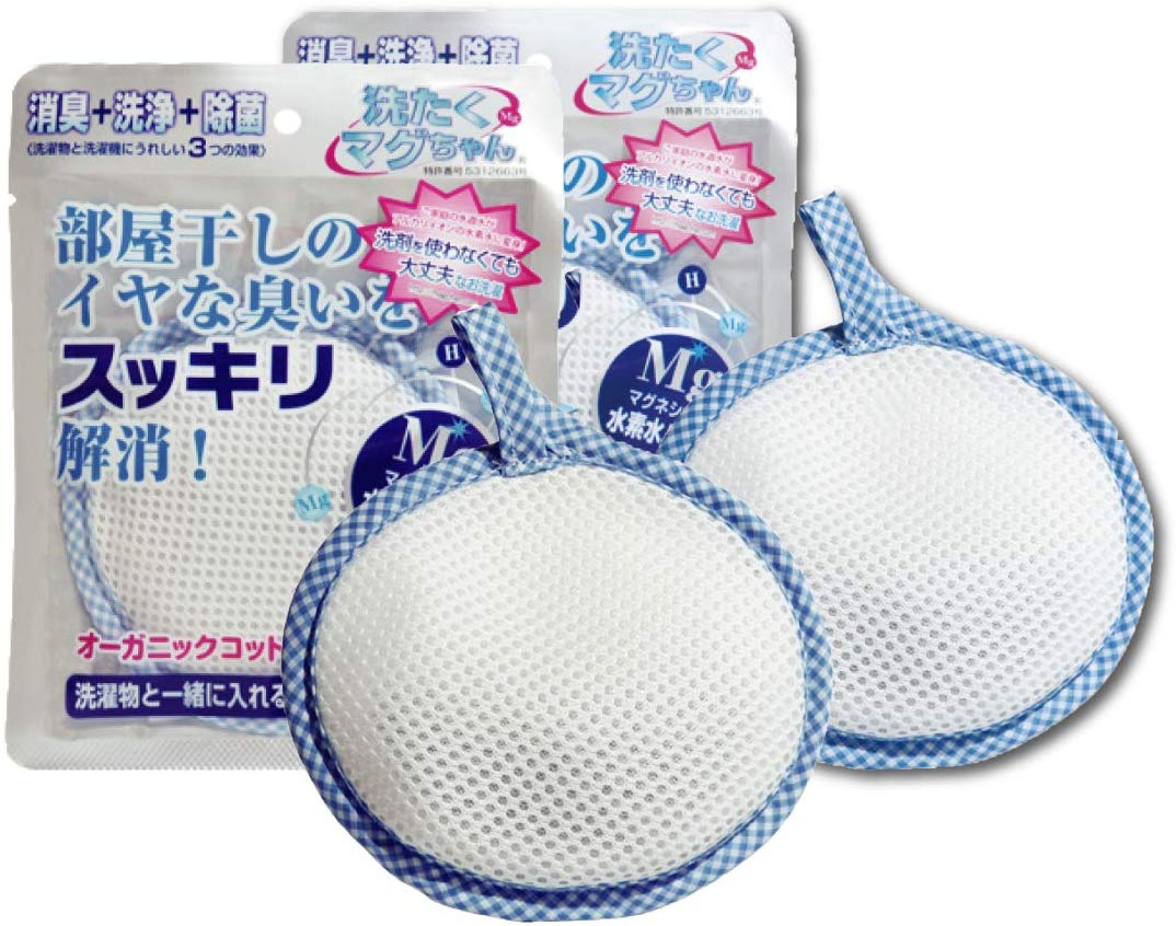 入れるだけでニオイ解消！洗濯槽の洗浄＋除菌もできる「洗たくマグちゃん」