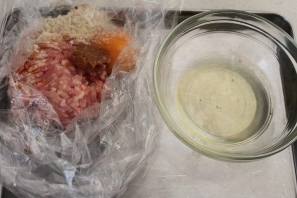 のし鶏風つくね