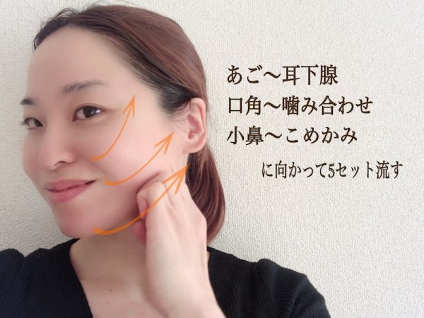 朝の「顔むくみリセット」マッサージ