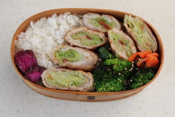 2品弁当の詰め方