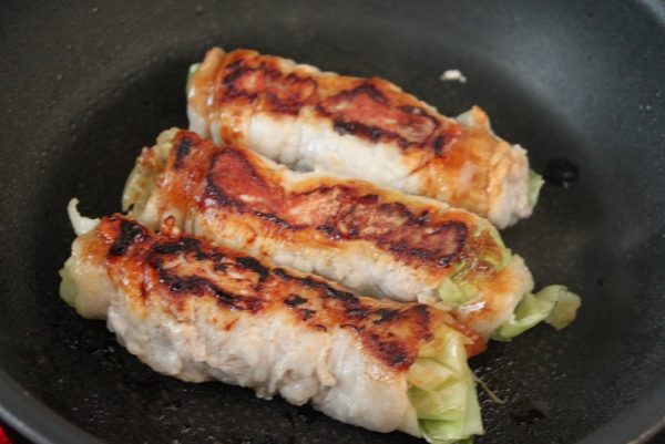 キャベツ肉巻き