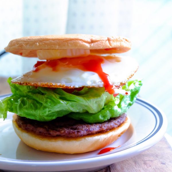 一回作って二度おいしい!手軽にリメイク「トーストでハンバーガー」