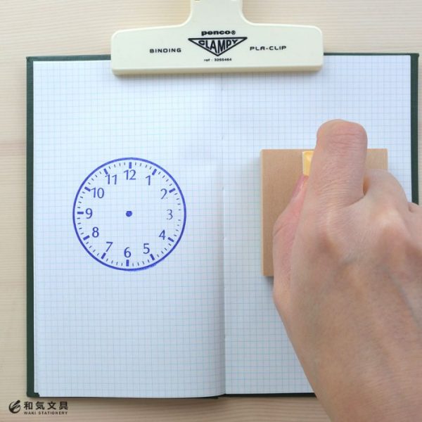 時計スタンプダイアリー