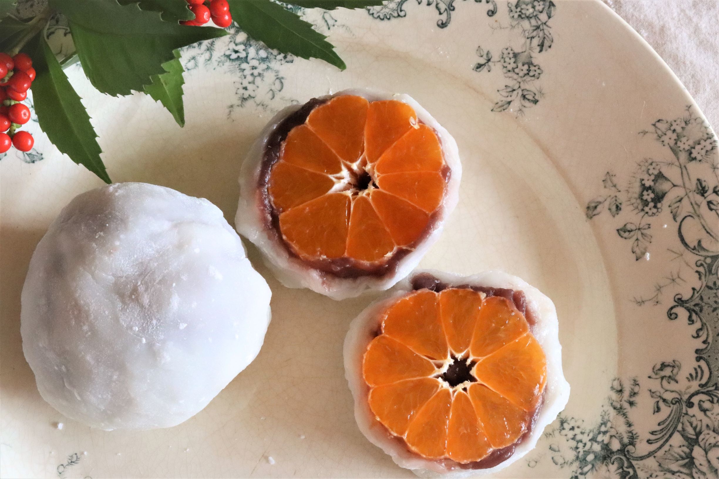 丸ごと1個使用！レンジで時短カンタン「みかん大福」