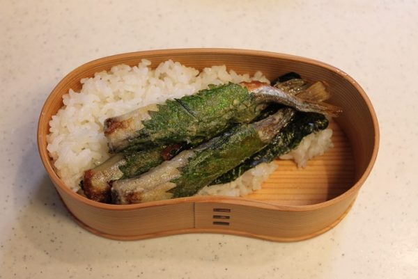 2品弁当の詰め方プロセス
