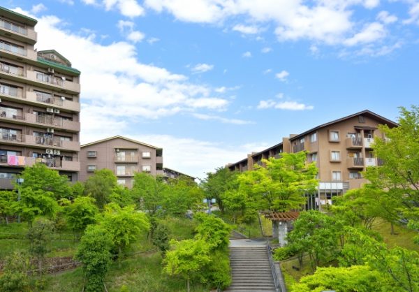 郊外のマンション