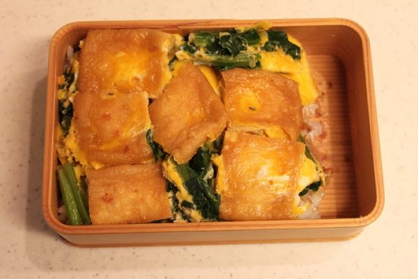 2品弁当の詰め方プロセス