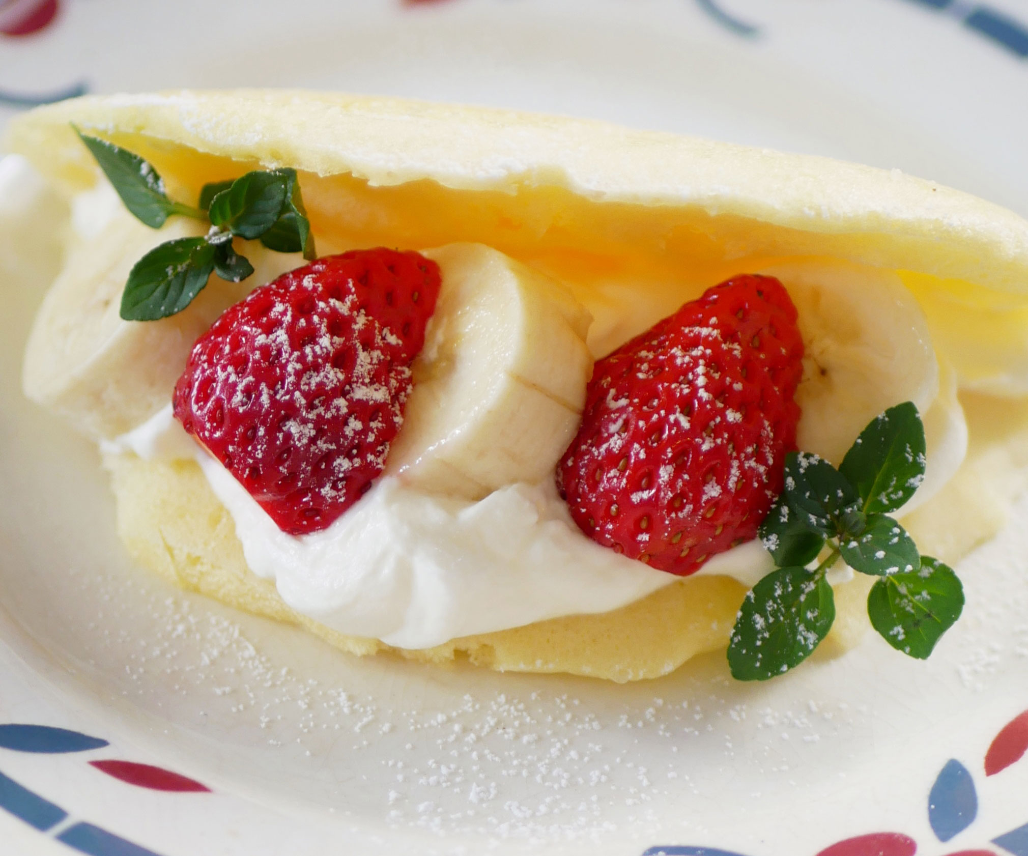 ホットケーキミックスで火を使わず簡単！「レンジオムレット」
