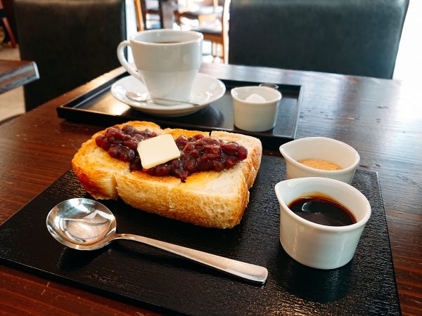 【京都】レトロ建築の老舗店で楽しむ「あんバタートースト」♪@甘味茶屋 京 梅園