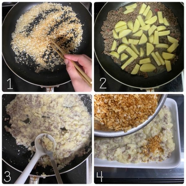 揚げない・丸めない!簡単「スコップコロッケ」の作り置き