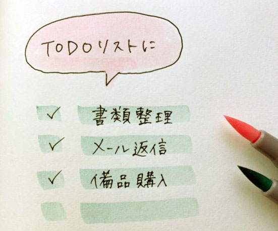 カラーペンで簡単！「欲しい物」「ToDo」リストの書き方アイデア♪